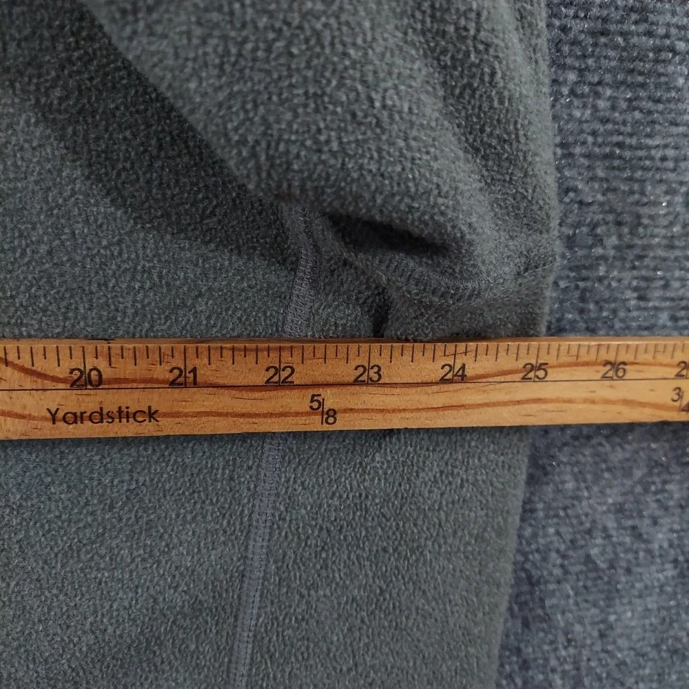 The North‎ Face Fleece Jacket Mens XL Gray 1/4 Zip Pullover Lightweight Outdoor